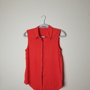 Orange Chloe K Button-down